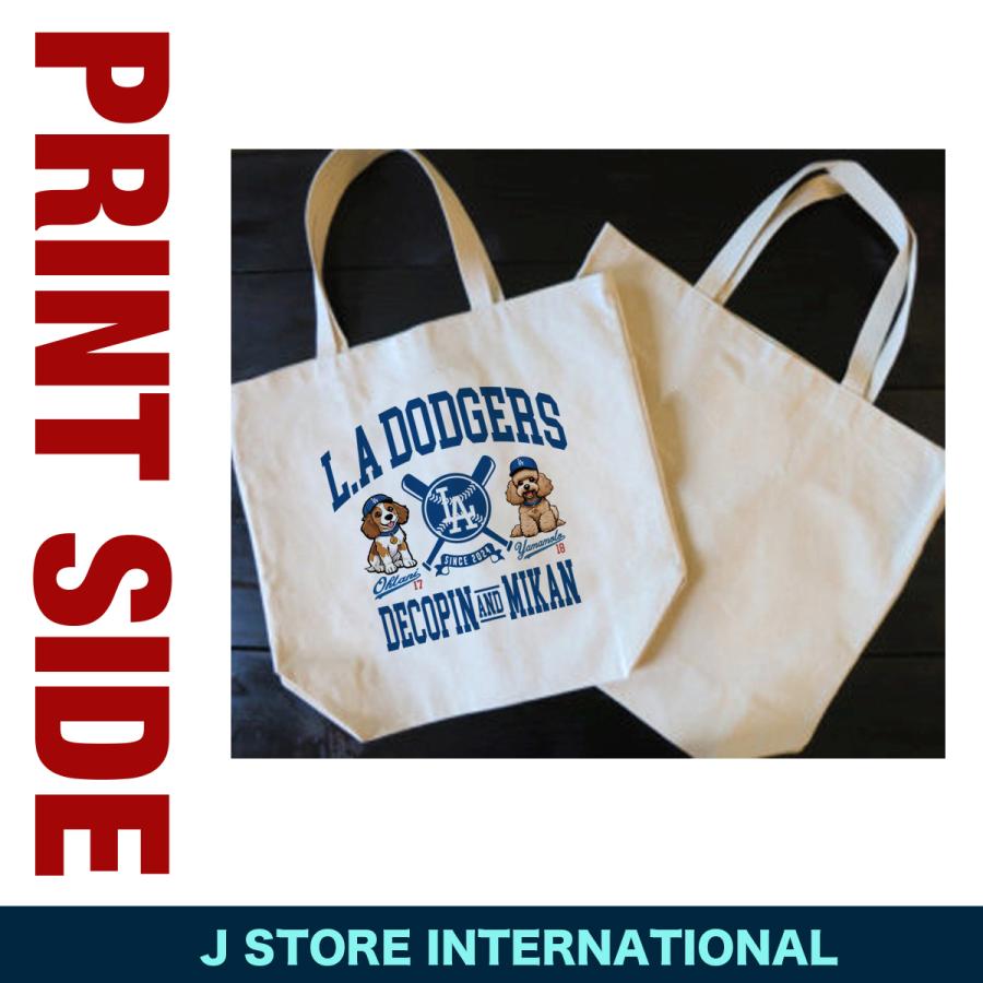 山本由伸 グッズ トートバッグ mlb ドジャース メンズ レディース a4