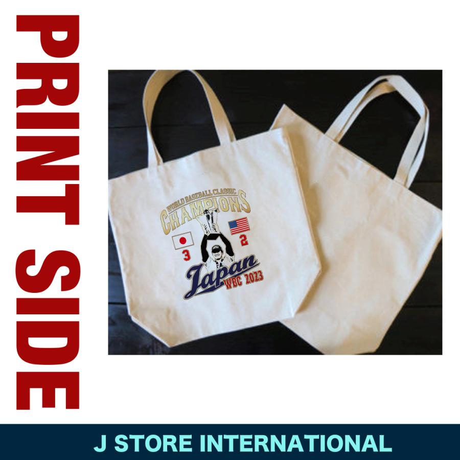 大谷翔平 トートバッグ WBC 2023 優勝記念 侍ジャパン 日本代表 応援
