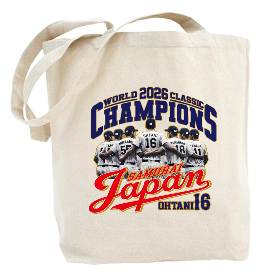 WBC2026 侍ジャパン メモリアル トートバッグ 日本代表 応援 記念