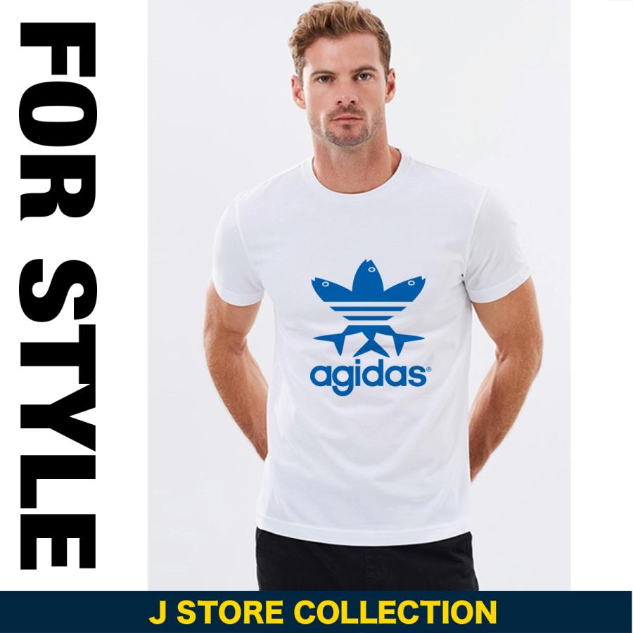 ブランド パロディ Tシャツ 大きいサイズ 5L対応 速乾ドライ メンズ