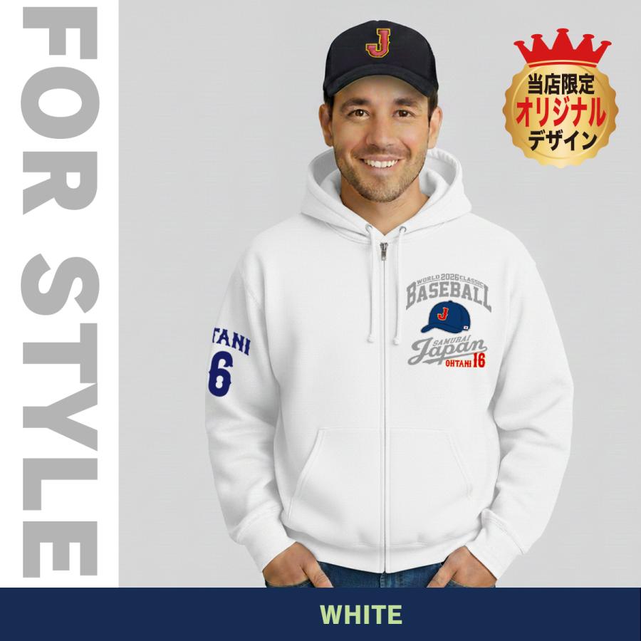 大谷翔平 WBC 2026 グッズ ジップパーカー パーカー スウェット