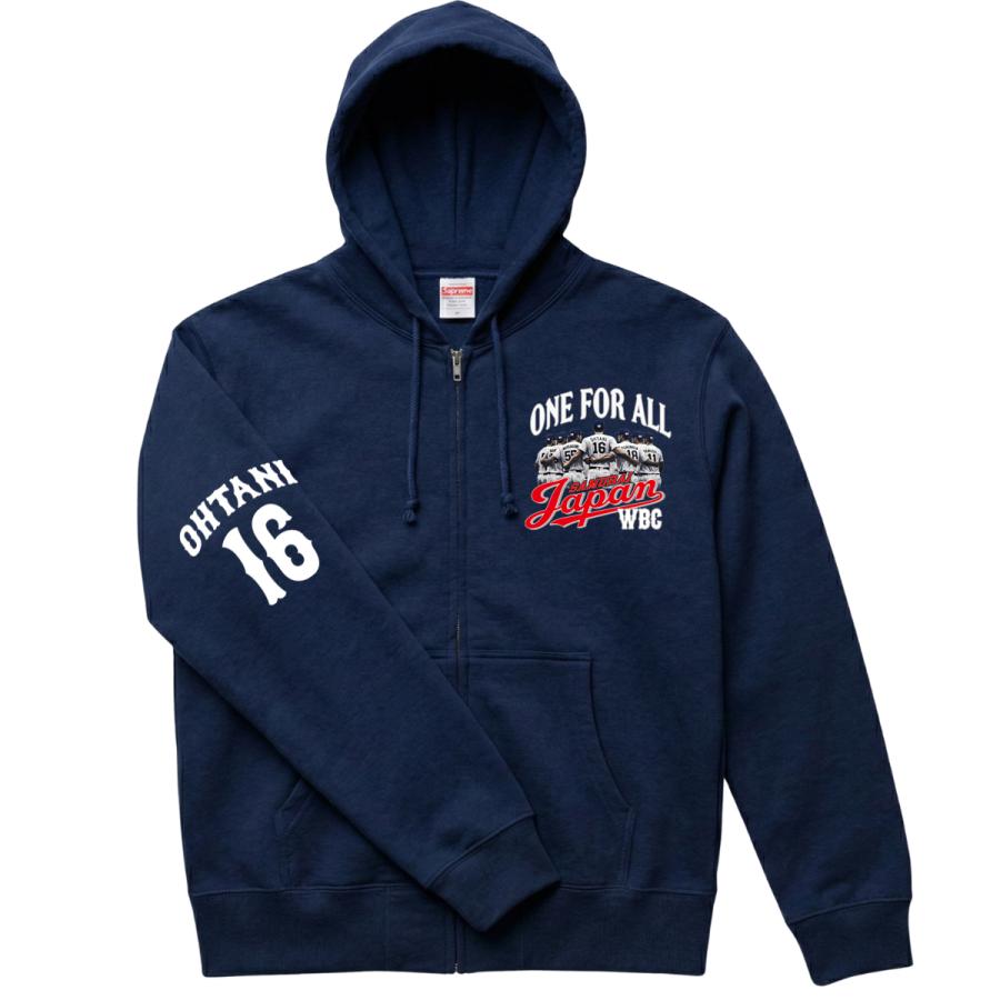 WBC2026 侍ジャパン メモリアル ジップパーカー スウェット トレーナー