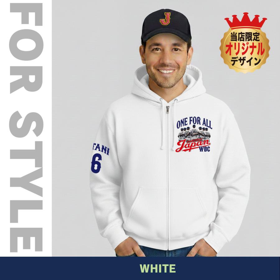 WBC2026 侍ジャパン メモリアル ジップパーカー スウェット トレーナー