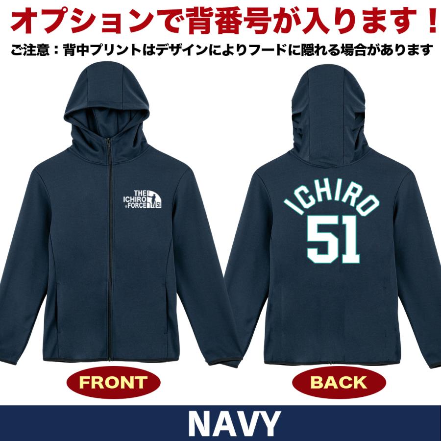 イチロー パーカー トレーナー スウェット MLB マリナーズ 大きい 