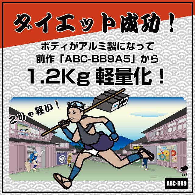 ABC-BB9-R1 ブルーレイ・DVD対応デュプリケーター アルミのテッパン