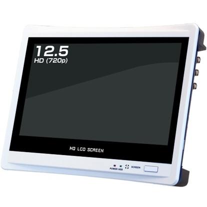 コロナ電業 12.5型ハードディスクレコーダ AVR8124HM防犯カメラ用 コロナ電業 AVR8124HM 12.5型ハイビジョンモニター一体型