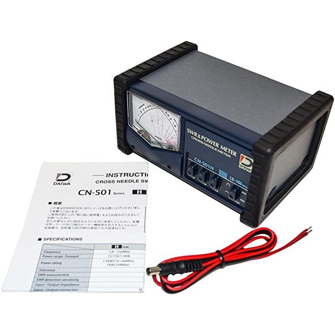アクセサリー Daiwa SWR & Power Meter CN-501H Amazon.com: Daiwa CN‑501H HF/VHF Cross‑Needle SWR & Power Meter