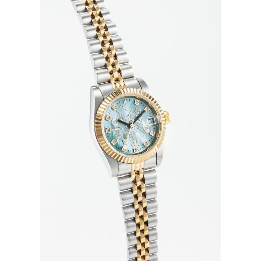 ムーミン生誕70周年 ムーミン腕時計 ダイヤ＆スワロフスキー : ジェイ