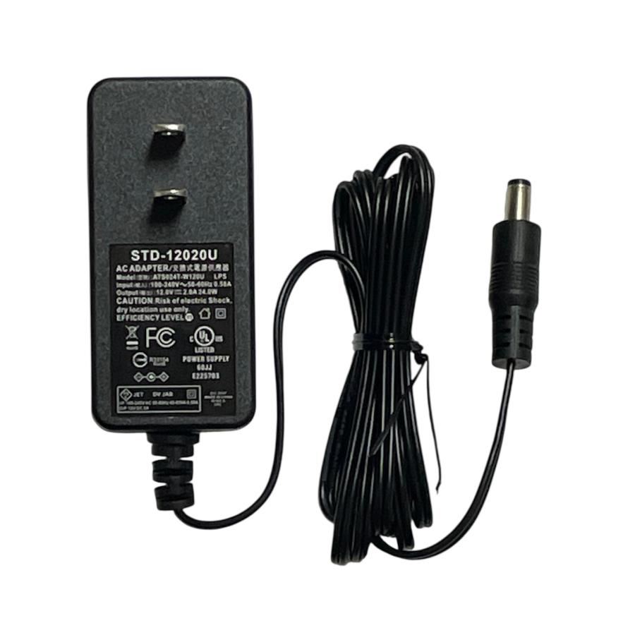 スイッチング ACアダプター STD-12020U DC12V 2A : ジェイティーシー