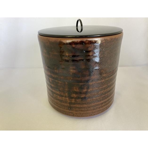 茶道具 水指 信楽 宇田佐平 瀬戸釉一重口水指 : J・tea-store らく茶