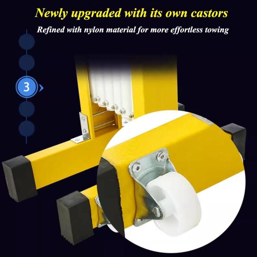 折りたたみ式セキュリティゲート、拡張可能な金属製バリケード