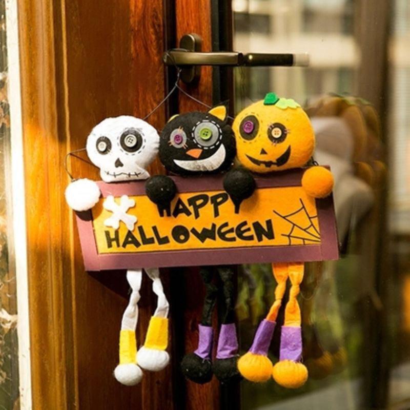 ハロウィン 飾り かぼちゃ 鬼 かわいい 巫女 魔女 箒 人形 おもちゃ 