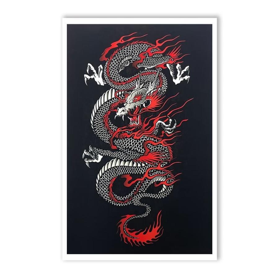 希少　壁掛け　インテリア　龍　ドラゴン　縁起物／開運／風水　壁掛けアート　和風 楽天市場】絵画 龍 ドラゴン 竜 絵 玄関 絵 龍の飾り 壁 風水