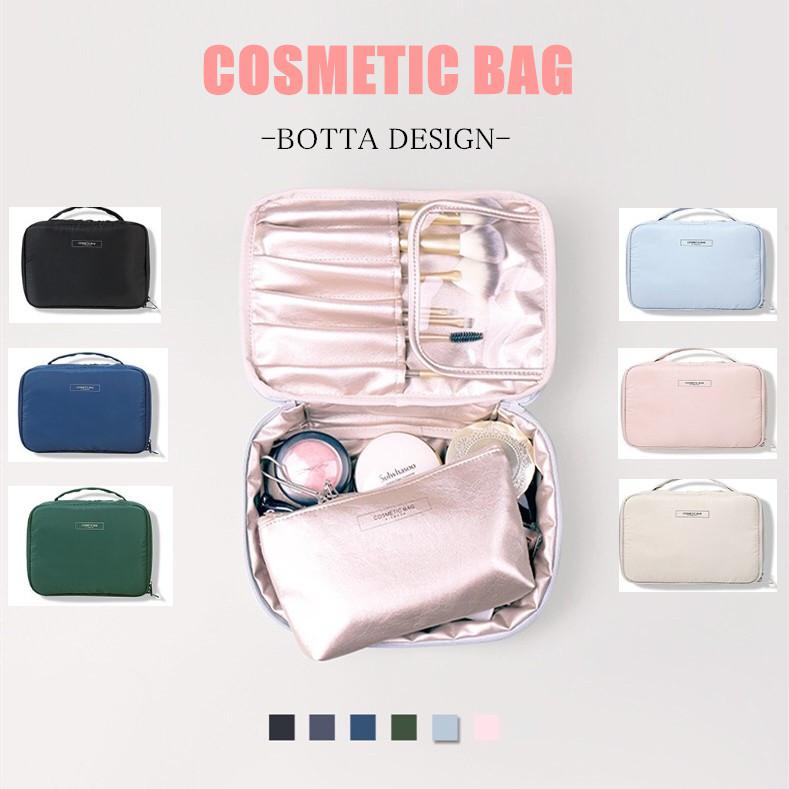 化粧ポーチ メイクポーチ コスメポーチ ブラシ入れ付き レディース ポーチ 防水pu 化粧品収納 高級感 Ba Yilin 通販 Yahoo ショッピング
