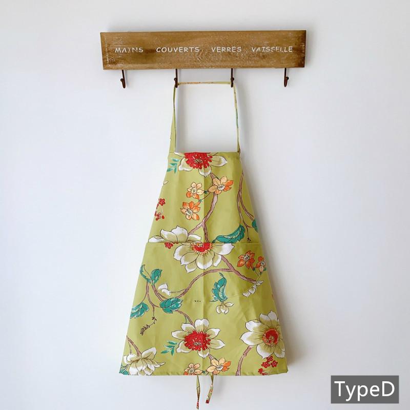 エプロン 花柄 華やか 奥様 かわいいエプロン 可愛いエプロン 料理教室 陶芸教室 掃除 家事 仕事 ライフ ホーム H E Yilin 通販 Yahoo ショッピング