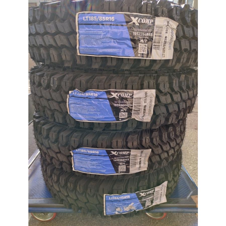 API LT185/85R16 111/109L GLADIATOR Xcomp M/T 新品タイヤ 4本セット