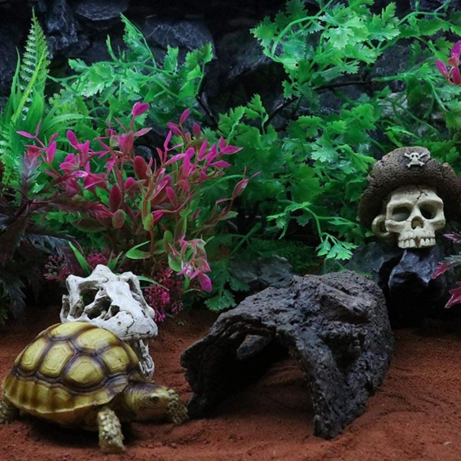 ファッションなデザイン Ledmomo 亀フィギュア 置物 オブジェ インテリア アクセサリー 水槽 爬虫類ケース 飾り 樹脂製 カメモデル Shipsctc Org
