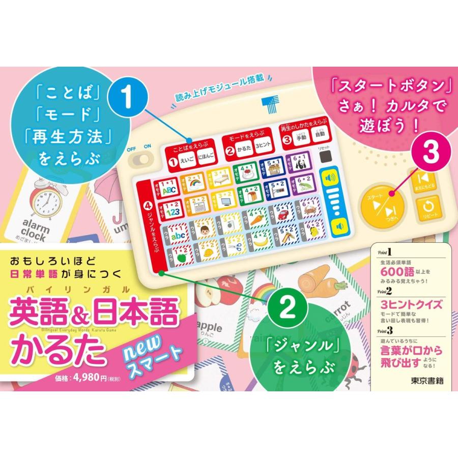 当店限定販売 おもしろいほど日常単語が身につく英語 日本語 バイリンガル かるた Newスマート バラエティ かるた Kobelcovn Com
