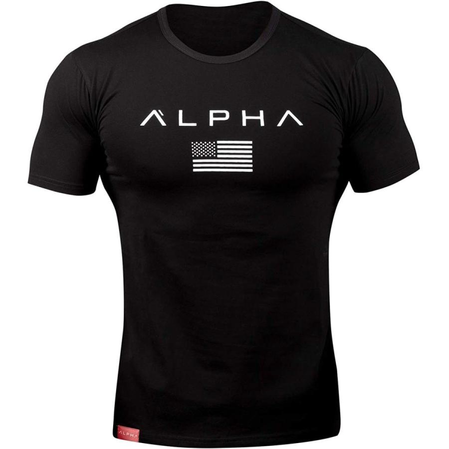 最大53 Offクーポン Shanliang ジムtシャツ ストレッチ 半袖 細身 フィットネス トレーニング 筋トレ スポーツ おしゃれ メンズ L ブラック