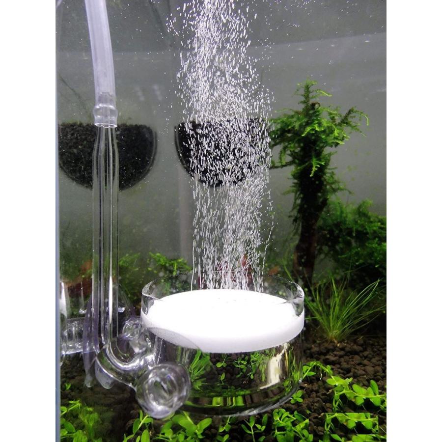 ディフューザー Co2拡散器 ビートル風 ガラス製 直径４センチ 90 1cmサイズの水槽用 Jtosストア 通販 Yahoo ショッピング