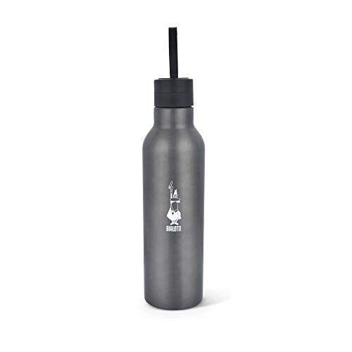 おすすめ特集 ビアレッティ 水筒 ステンレス ボトル グレー 真空断熱 750ml 保温 保冷 持続