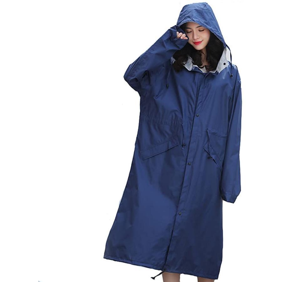 安い購入 男女兼用雨具 おしゃれレインパーカー レインウェア 軽量レインコート ポンチョ 雨合羽 雨着 通勤 通学 ネイビー 高知インター店 Www Aqtsolutions Com