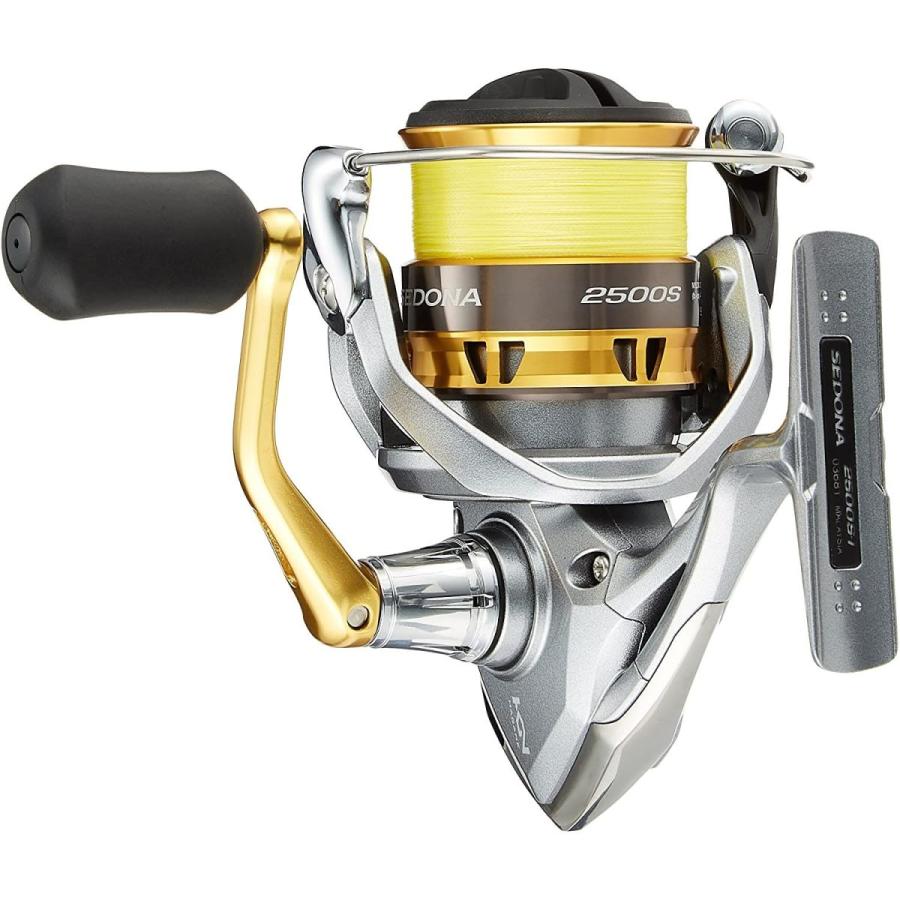 シマノ Shimano スピニングリール 17 セドナ 2500s Peライン付 1号 100m バス釣り ライトショアジギング ワイ 特売