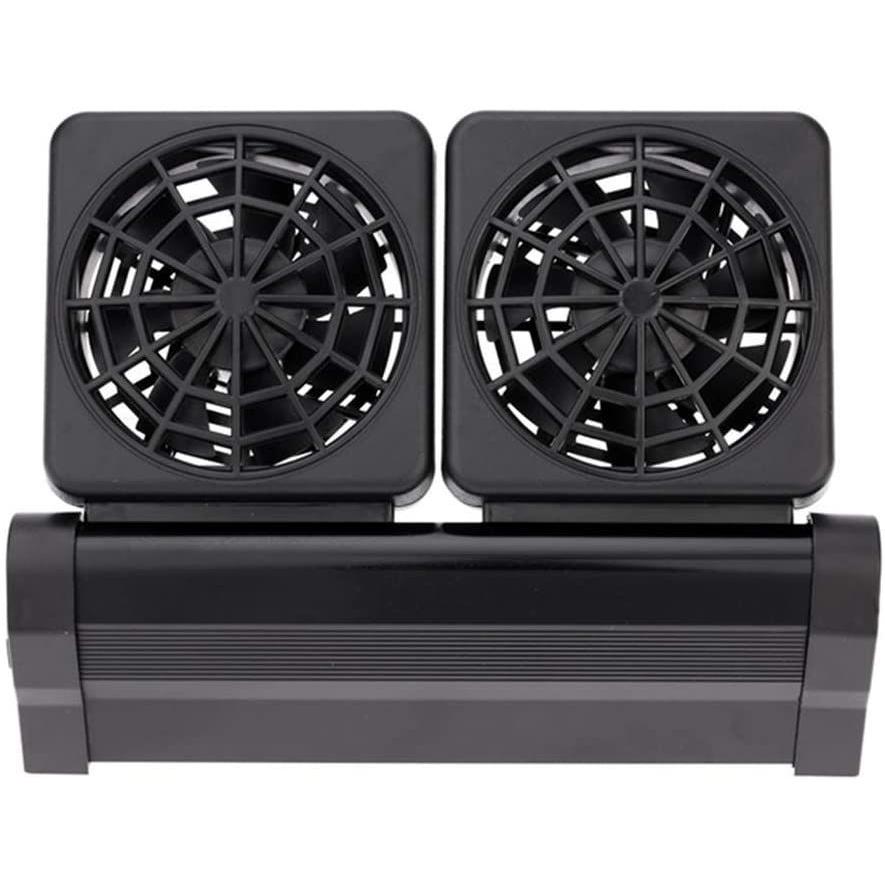 代引き手数料無料 Popetpop 水槽冷却ファン クールファン 水槽用クーラークーリングファン 2レベル風 調節可能 水族館水槽用 黒い 高速配送 Www Aqtsolutions Com