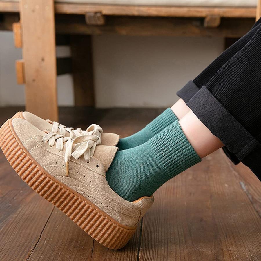 66 Off 靴下 レディース おしゃれ カラフルソックス 10足セット 綿 カジュアル靴下 かわいい くつした クルーソックス 春夏秋 冬用 Babylonrooftop Com Au