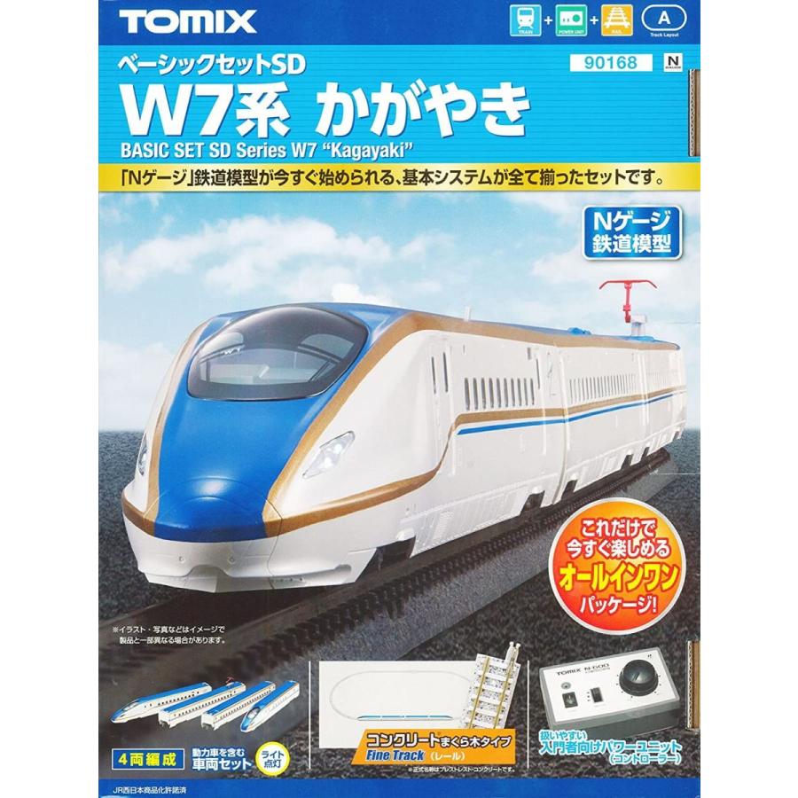 ふるさと納税 入門セット 鉄道模型 かがやき W7系 ベーシックセットsd Nゲージ Tomix Hoゲージ