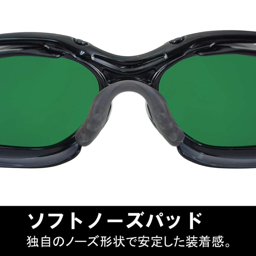 山本光学 YAMAMOTO YW-390 二眼形遮光めがね 高い防護性能 アイカップフレーム採用 ポリカハードコートくもり止め #2 日本製｜jtosstore｜04