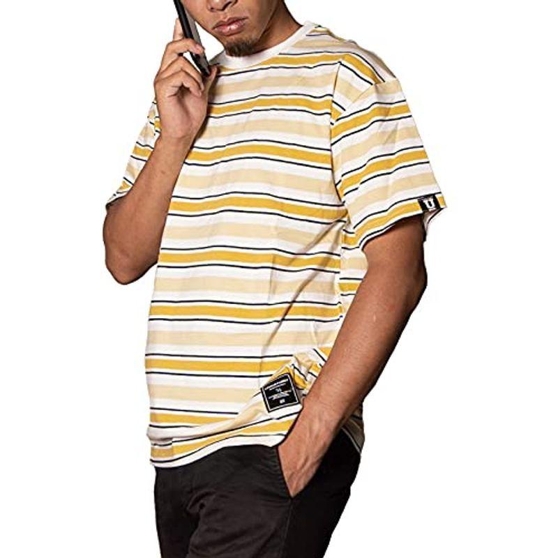 メンズ Tシャツ 半袖 ボーダー ストライプ 人気大割引 オーバーサイズ ストレッチ ビッグt かわいい 無地 速乾 プリント おしゃれ ルームウェア