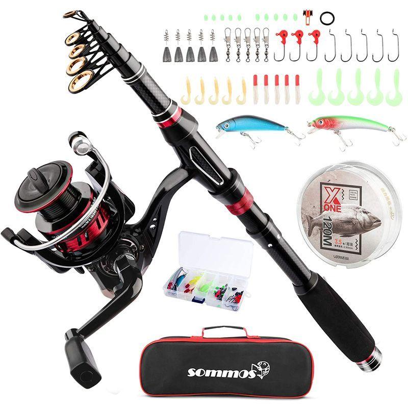 534円 最大69 Offクーポン 送料無料 釣り竿 10点セット グラスファイバー製