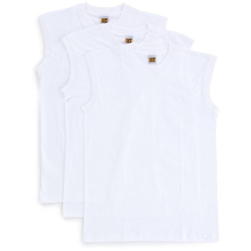 グンゼ インナーシャツ G.T.HAWKINS 綿100% サーフシャツ 3枚組 HK15183 メンズ ホワイト 日本LL (日本サイ