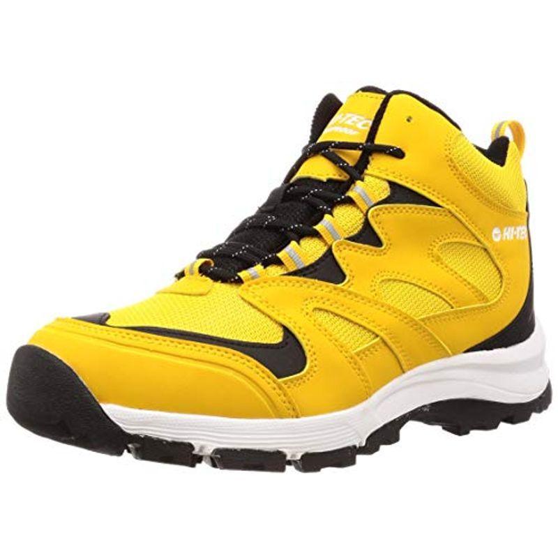 2587円 人気 おすすめ ハイテック トレッキングシューズ アウトドアスニーカー 防水設計 ウインター Ht Hku25w ロックネスwp イエロー 25 Cm