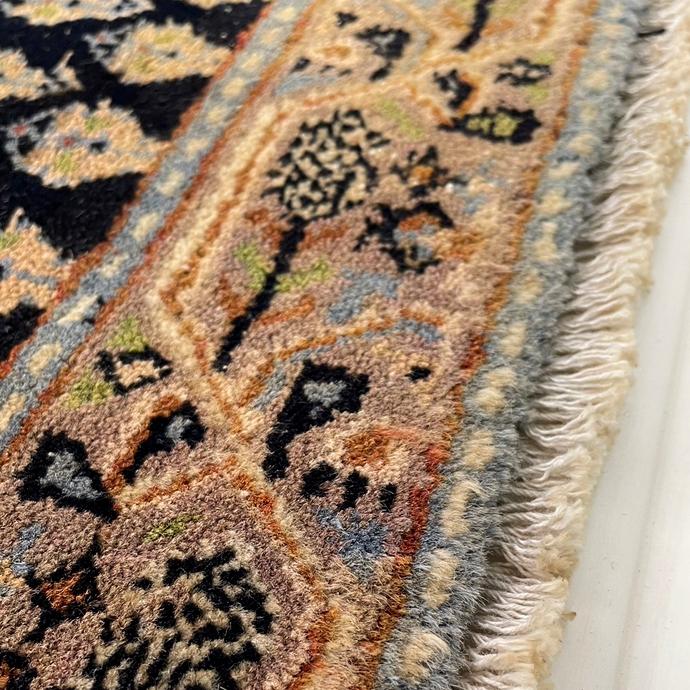 中古ラグマット カーペット マット ギャッベ ウール100％ インテリア 40ｘ60cm ユーズド 一点もの carpet-01 |  | 04