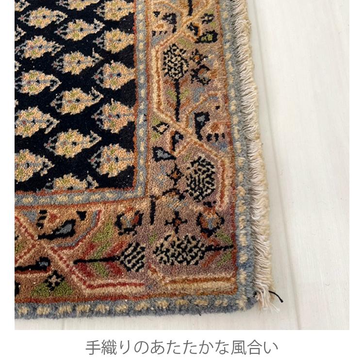 中古ラグマット カーペット マット ギャッベ ウール100％ インテリア 40ｘ60cm ユーズド 一点もの carpet-01 |  | 05