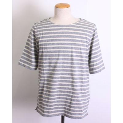 マリンボーダー ボートネック 5部袖 Tシャツ 半袖 カットソー メンズ gr008 |  | 05