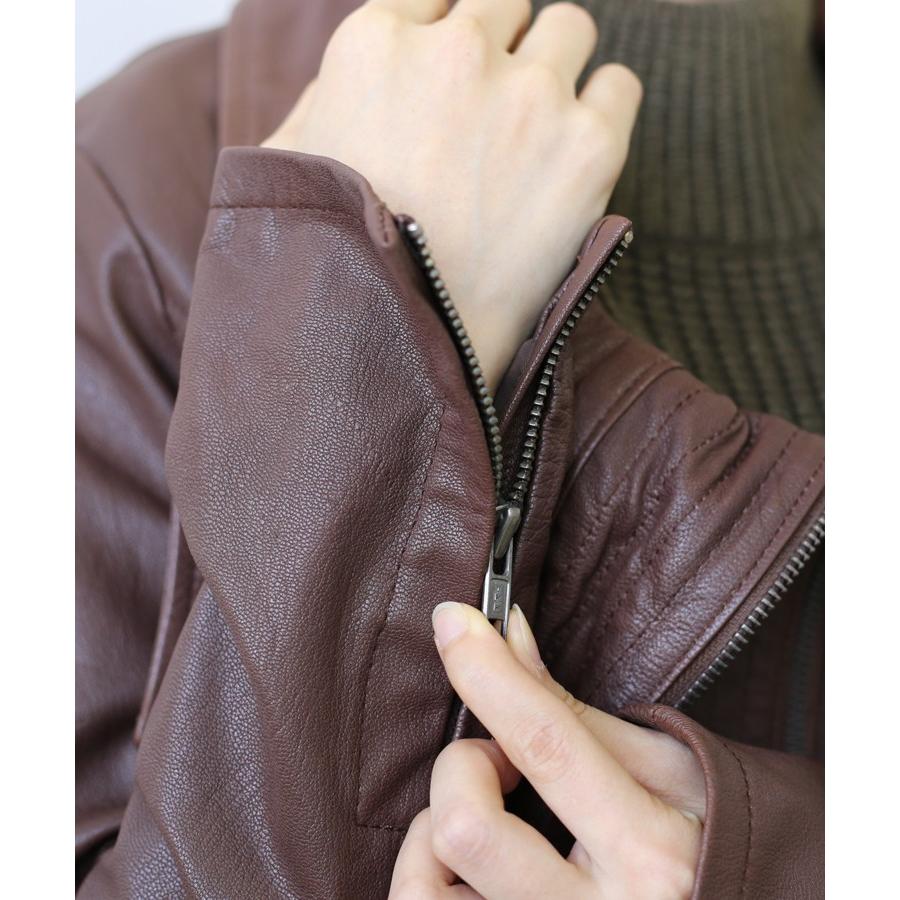 Jasmine革ジャケット 革ジャン レザージャケット レディース羊革 おしゃれ Jasmine革ジャケット 革ジャン レザージャケット レディース羊革