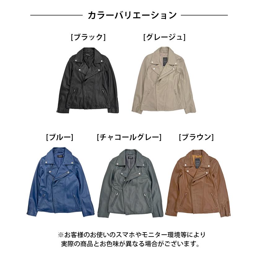 レザージャケット ライダース ダブルライダース レディース 革ジャン