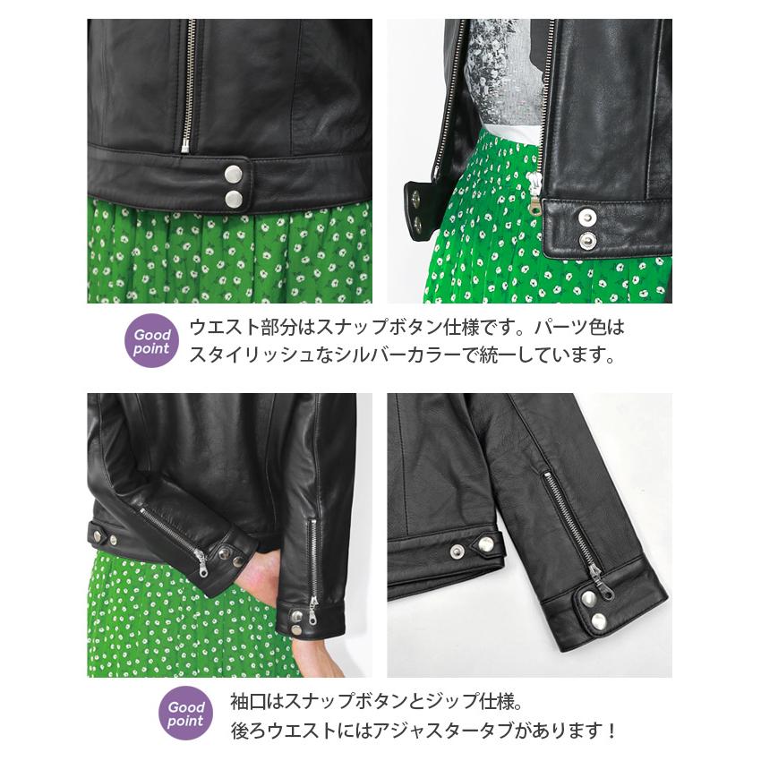 レザージャケット カラーサンプル ラムレザー シングル レザージャケット カラーサンプル ラムレザー シングル