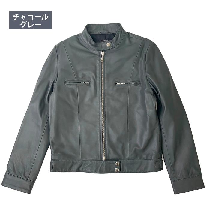 レザージャケット カラーサンプル ラムレザー シングル レザージャケット カラーサンプル ラムレザー シングル