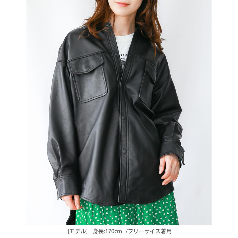 レザーシャツ 革シャツ レザージャケット 革ジャン レディース レザーシャツ 革シャツ レザージャケット 革ジャン レディース