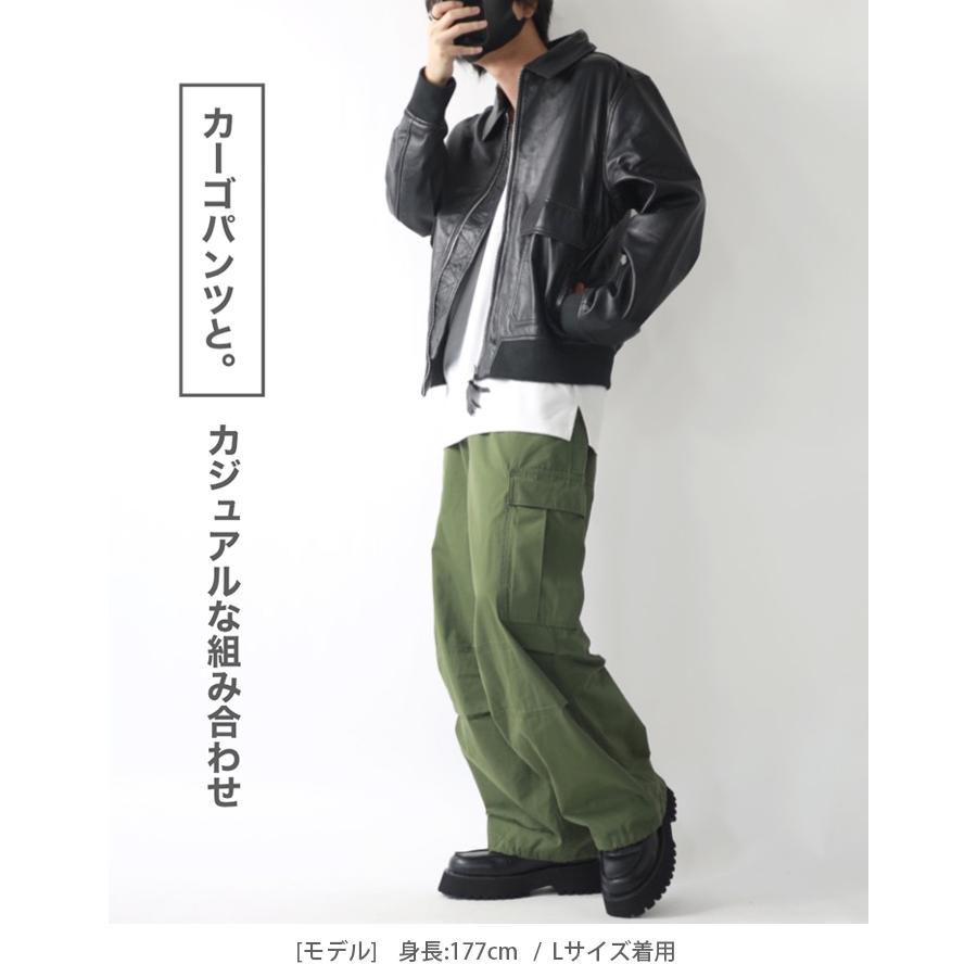 本革 レザー メンズ ブラック ブラウン A2フライトジャケット