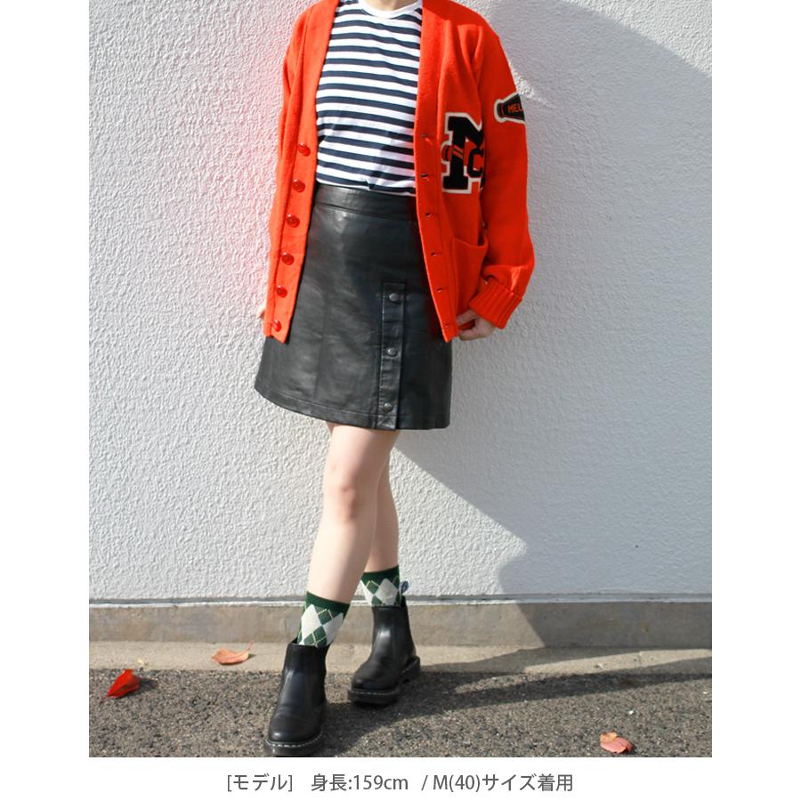 レザースカート スカート ボトムス ミニスカート Aライン レディース 本革 羊革 ラムレザー L1204 |  | 01