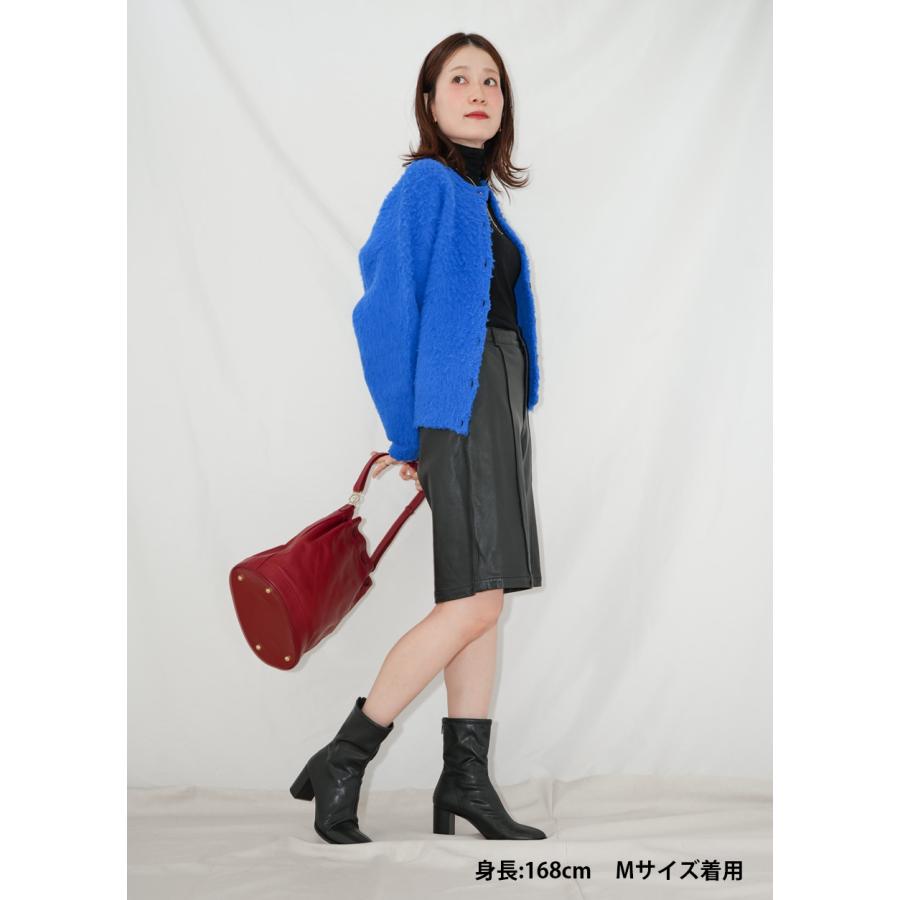 レザーパンツ 革パンツ ボトムス ハーフパンツ ハーフ丈 レディース 本革 ラムレザー レザー ブラック L1251 |  | 02