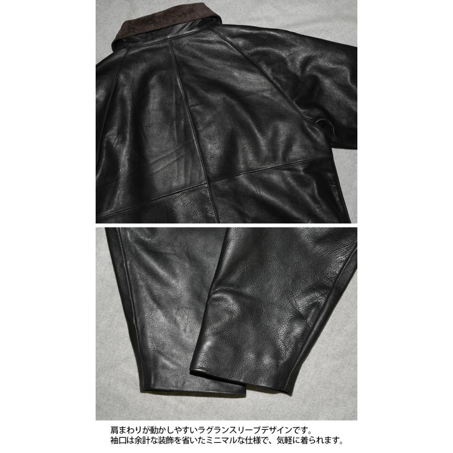 レザージャケット 革ジャン カウレザー 牛革 ショート丈 長袖 メンズ ジャケット アウター 本革 M-XLサイズ L1291 |  | 17