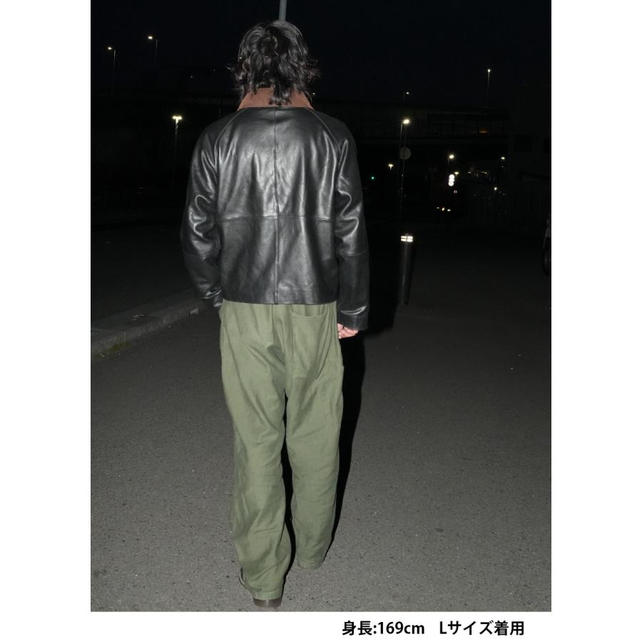 レザージャケット 革ジャン カウレザー 牛革 ショート丈 長袖 メンズ ジャケット アウター 本革 M-XLサイズ L1291 |  | 04