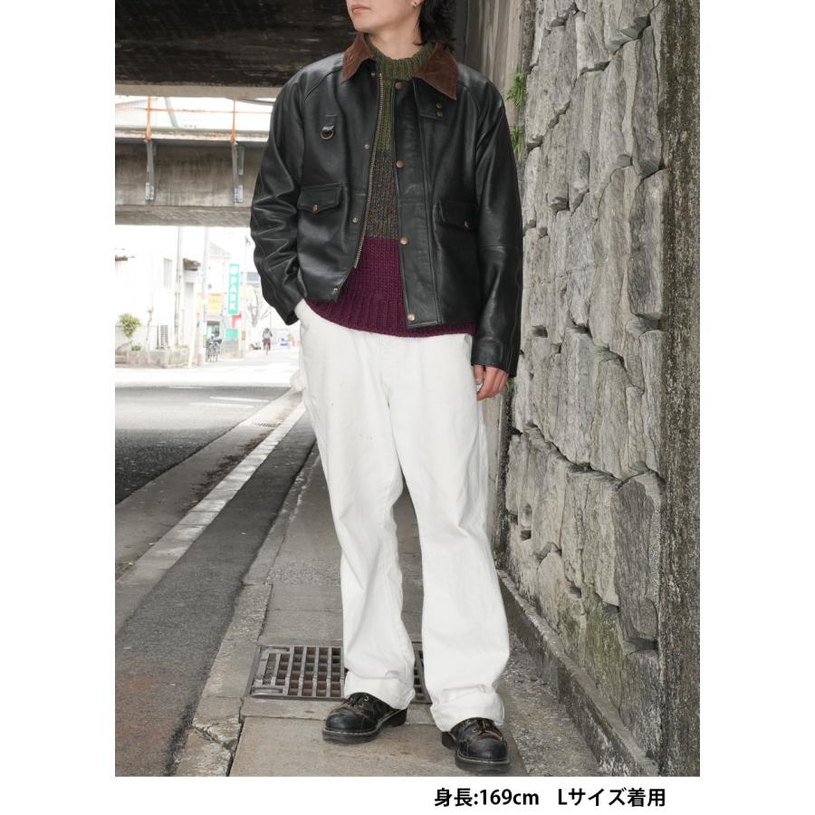 レザージャケット 革ジャン カウレザー 牛革 ショート丈 長袖 メンズ ジャケット アウター 本革 M-XLサイズ L1291 |  | 06