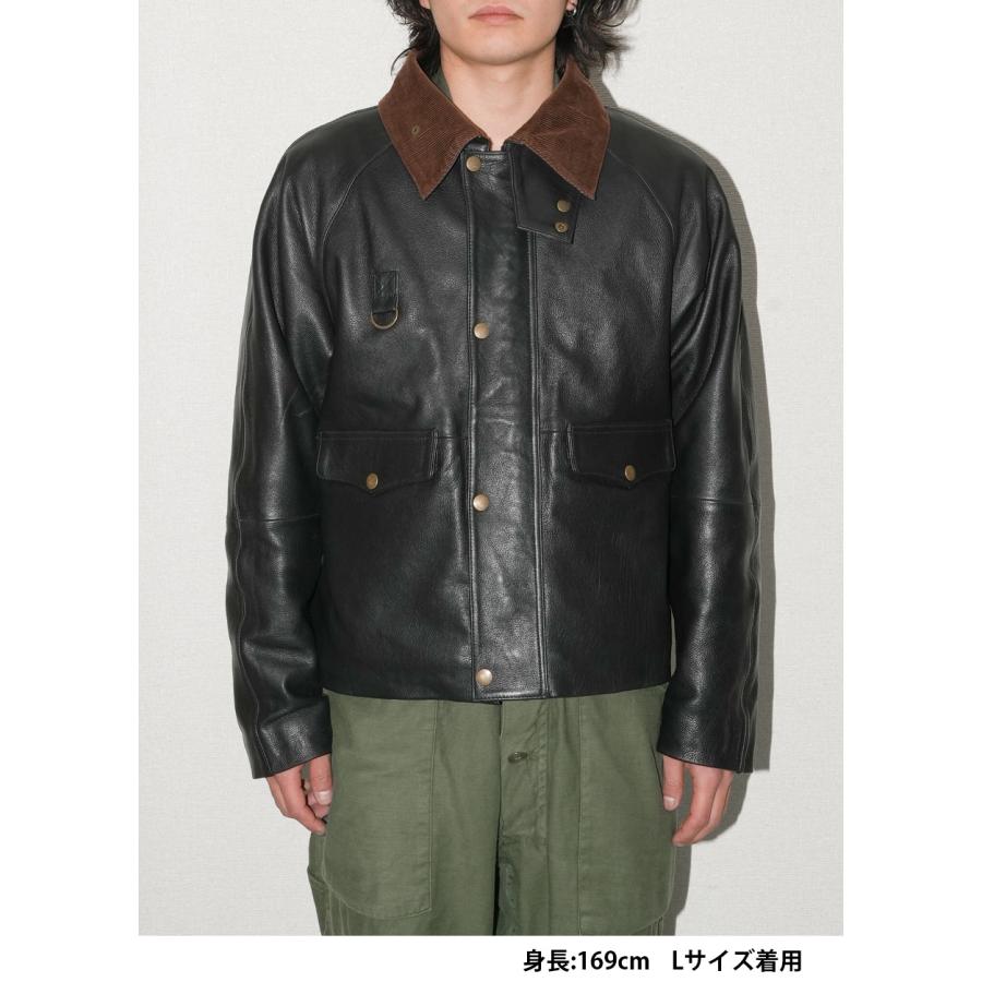 レザージャケット 革ジャン カウレザー 牛革 ショート丈 長袖 メンズ ジャケット アウター 本革 M-XLサイズ L1291 |  | 08